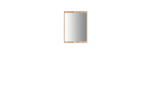 Load image into Gallery viewer, Mood MD-09 Mirror Arte-N Mood MD-09 The Mood MD-09 Mirror is a perfect tool for building a sense of style introducing your own personal touch to the décor of your home. This modern mirror offers a large glass surface, perfect for doing your makeup adjusting accessories such as jewellery or hair when you’re preparing to leave the house. The wooden frame offers a unique aesthetic ties together any space instantly. W68cm x H92cm x D3cm Colour: Oak Castello Matching Furniture Available Made from 16mm high-quali