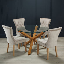 Load image into Gallery viewer, Naples-Dining-Chair-Champagne-(Pack-of-2)-LifeStyle.jpg