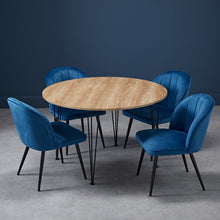 Load image into Gallery viewer, Orla-Dining-Chair-Blue-(Pack-of-2)-LifeStyle.jpg