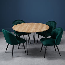 Load image into Gallery viewer, Orla-Dining-Chair-Green-(Pack-of-2)-LifeStyle.jpg