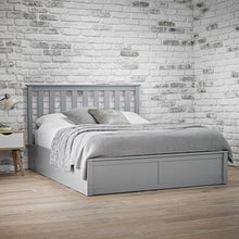 Load image into Gallery viewer, Oxford-Double-Bed-Grey-3.jpg