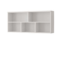Load image into Gallery viewer, Omega OM-09 Wall Shelf 110cm Arte-N OMEGA-I-09-W W110cm x H50cm x D23cm Colour: White Matt Grey Matt Oak Sonoma Weight: 13kg ABS Edging Matching Furniture Available  Made from 16mm high-quality laminated board Assembly Required Estimated Direct Home Delivery Time: 4 - 5 Weeks Fixings for wall mounting are not included as specific ones are required for your type of wall
