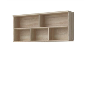 Omega OM-09 Wall Shelf 110cm Arte-N OMEGA-I-09-W W110cm x H50cm x D23cm Colour: White Matt Grey Matt Oak Sonoma Weight: 13kg ABS Edging Matching Furniture Available  Made from 16mm high-quality laminated board Assembly Required Estimated Direct Home Delivery Time: 4 - 5 Weeks Fixings for wall mounting are not included as specific ones are required for your type of wall