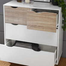 Load image into Gallery viewer, Stockholm-4-Drawer-Chest-White-Oak-2.jpg