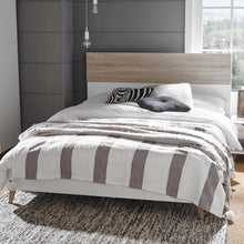 Load image into Gallery viewer, Stockholm-4.6-Double-Bed-White-Oak-2.jpg