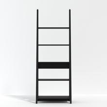 Load image into Gallery viewer, Tiva-Ladder-Bookcase-Black-2.jpg