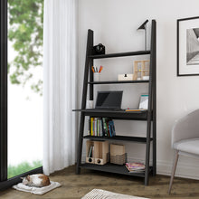 Load image into Gallery viewer, Tiva-Ladder-Desk-Black-LifeStyle.jpg