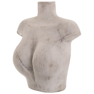 Lady Bust Vase in STONE Hill Interiors 22550 5050140255087 Dimensions: 40cm x 35cm x 32cm Weight: 2.46kg Volume: 0.09CBM